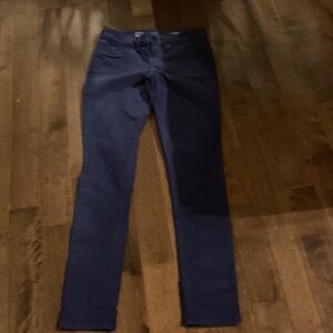 Saks Fifth Avenue Navy Skinny Jeans